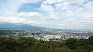 日本/神奈川/湘南の街並み街俯瞰(湘南平からの眺め)